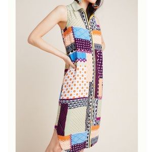 NWOT Anthropologie Everyway Shirt Dress Size 6